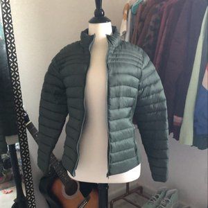 Green Puffer Jacket